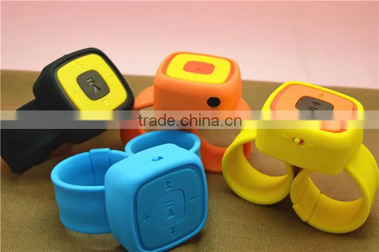 Fashion sport mp3 player , kids / students gift mp3, silicone wrist watch mp3
