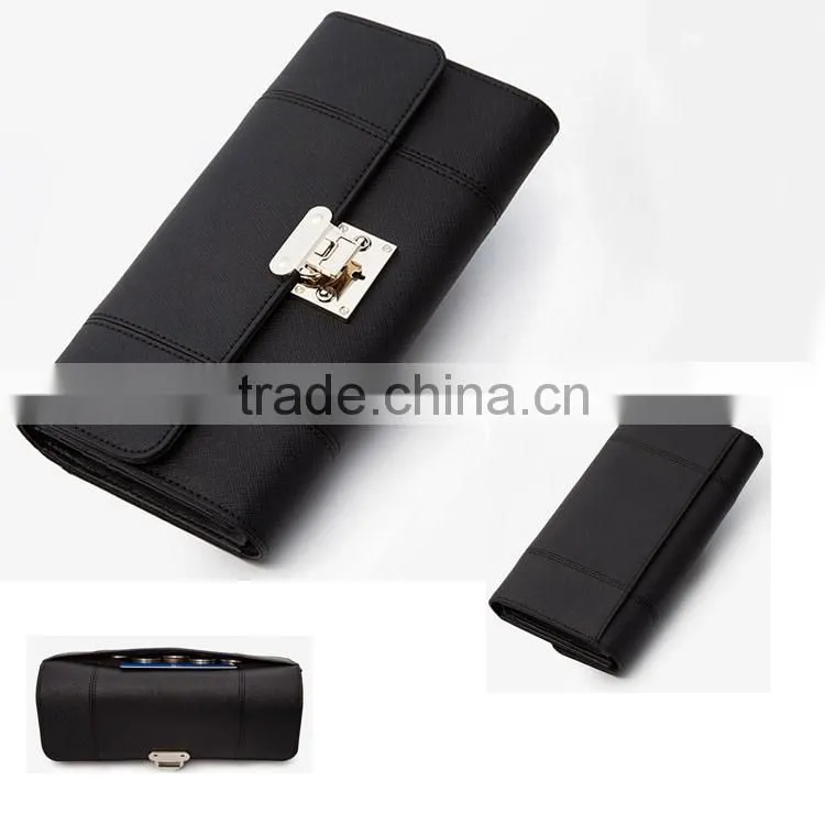 Popular leather Woman Wallet fashionable wallet