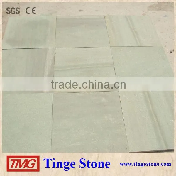 Popular Green Sandstone Tiles For Outdoor Paving