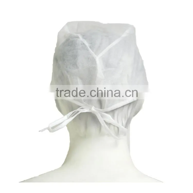 disposable medical surgical nonwoven bouffant cap nonwoven doctor cap