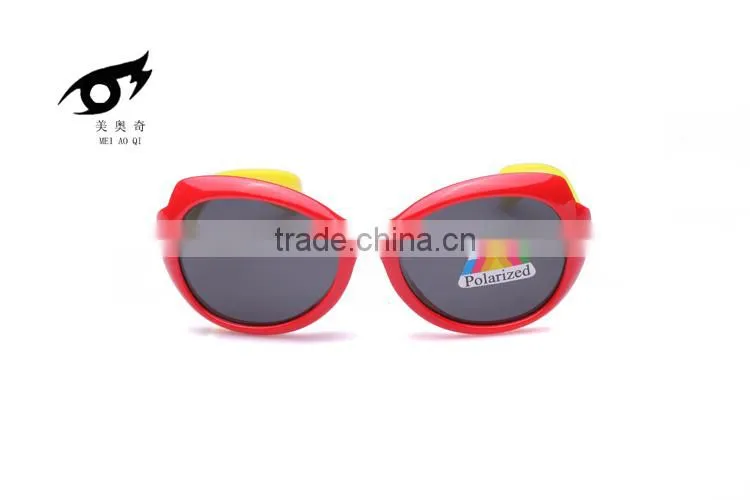 New product small apples children soft silicone material polarized sunglasses