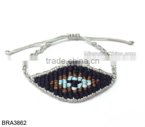 Good Luck Special Braided Turkish Eye Bracelet Macrame Bracelet