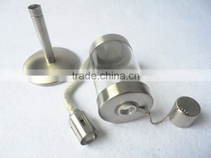 Superior stainless steel garden torch oil lamp