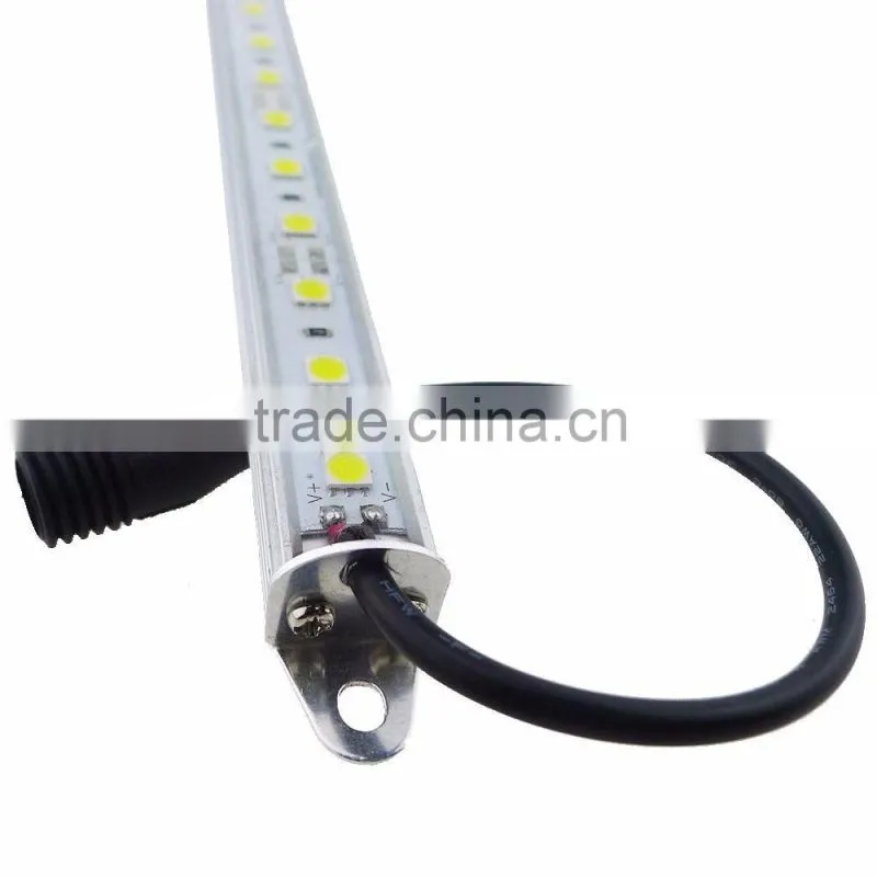 12-Inch 18LEDs 5050 Aquarium LED Strip, Waterproof Aluminum Lighting 12V DC