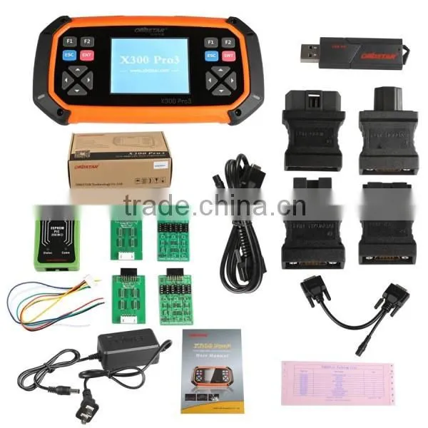 OBDSTAR X300 PRO3 Key Master with Immobiliser + Odometer Adjustment +EEPROM/PIC+OBDII OBDSTAR Key Programmer Update Online