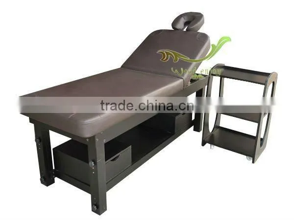 2016 Hot Sales Beauty Trolley B-918,Wooden Trolley,Salon Trolley, Beauty Furniture