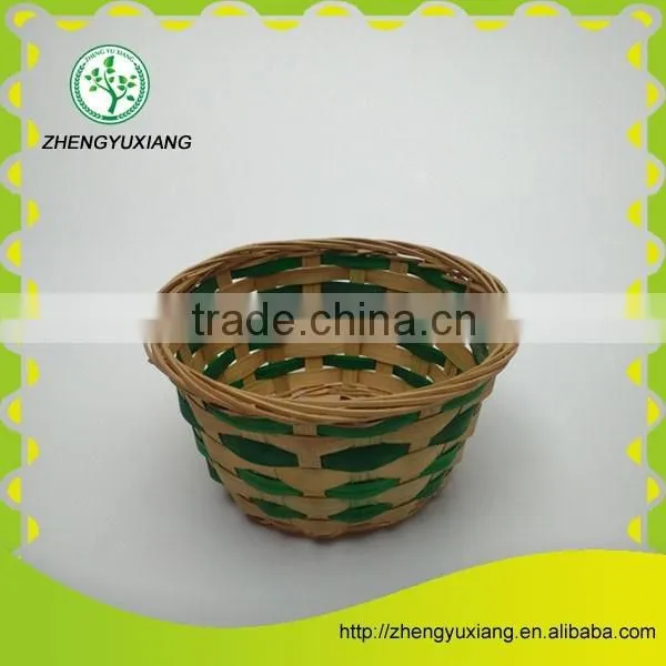 Handmade bamboo kitchen storage egg basket