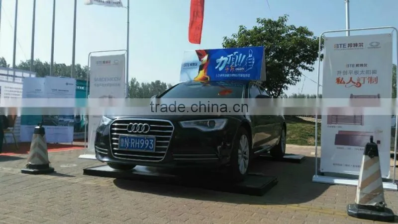 BTE Flat Plate Solar Collectors with CE/Solar Key Mark certificate