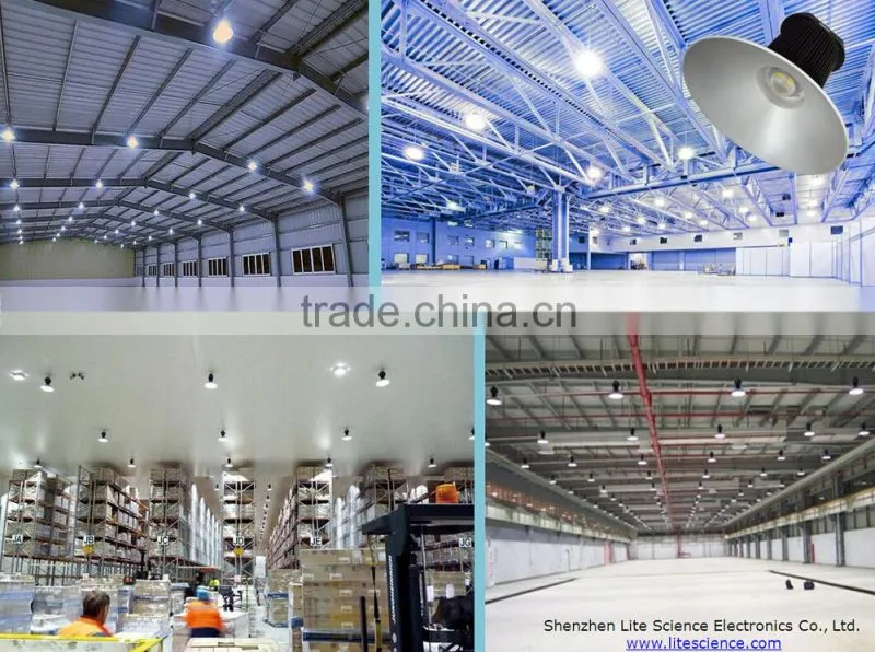 150w IP65 led high bay light, 45/90/120 degree Aluminum and PC diffuser