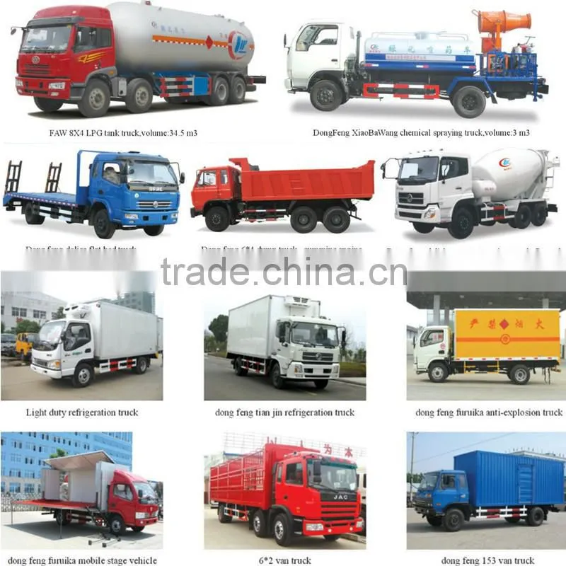 Tractor 4X2 Tractor Trucks Dayun Tractor Heads 6wheels industry use tractors for sale