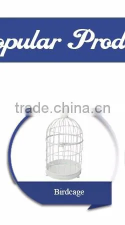 Metal White Wholesale Decorative Bird Cages Wedding