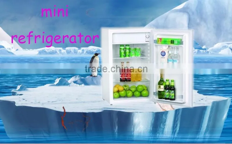 95L High quality Home use single door Mini compressor refrigerator with SAA / ETL/CE