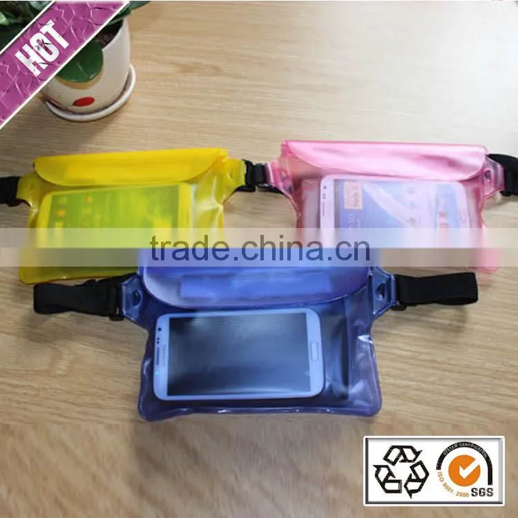 Customed logo waterproof waist pack for outdoor swimming ,upstream,Hiking