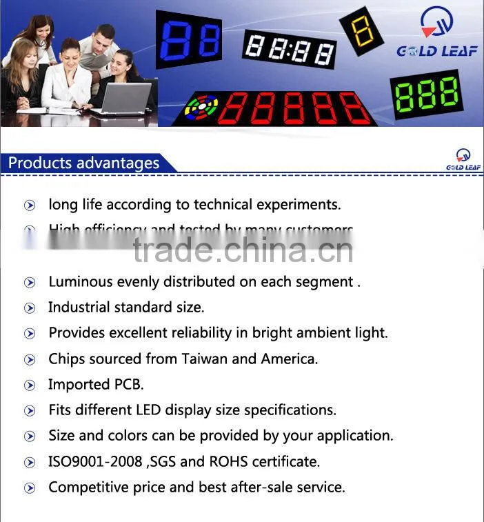 display unit bread display led timer
