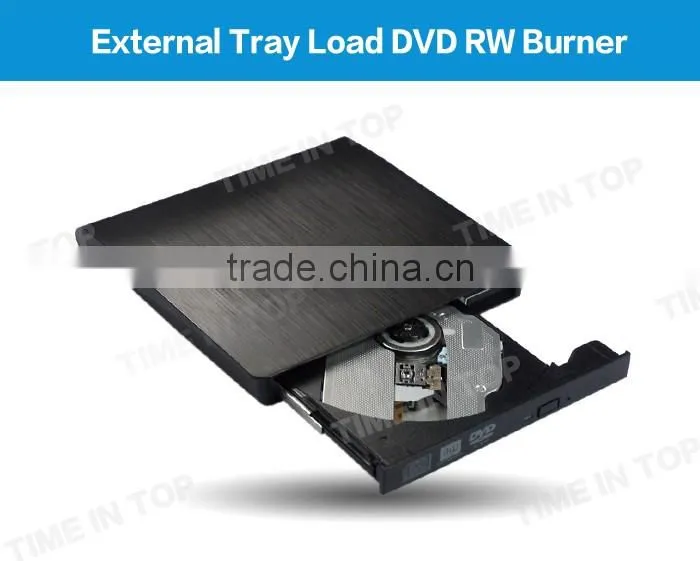 USB2.0 External Plastic Black DVD Writer