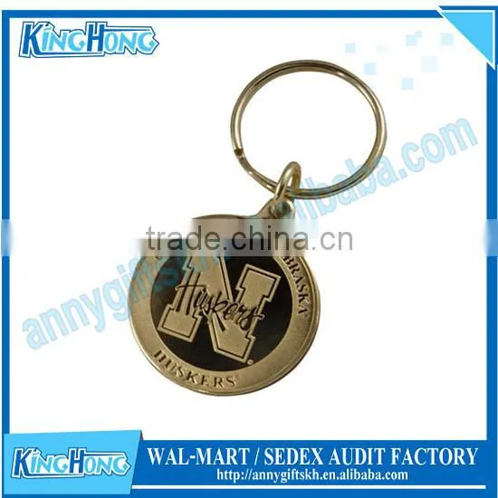Dog tag bottle opener customized printing metal key chain
