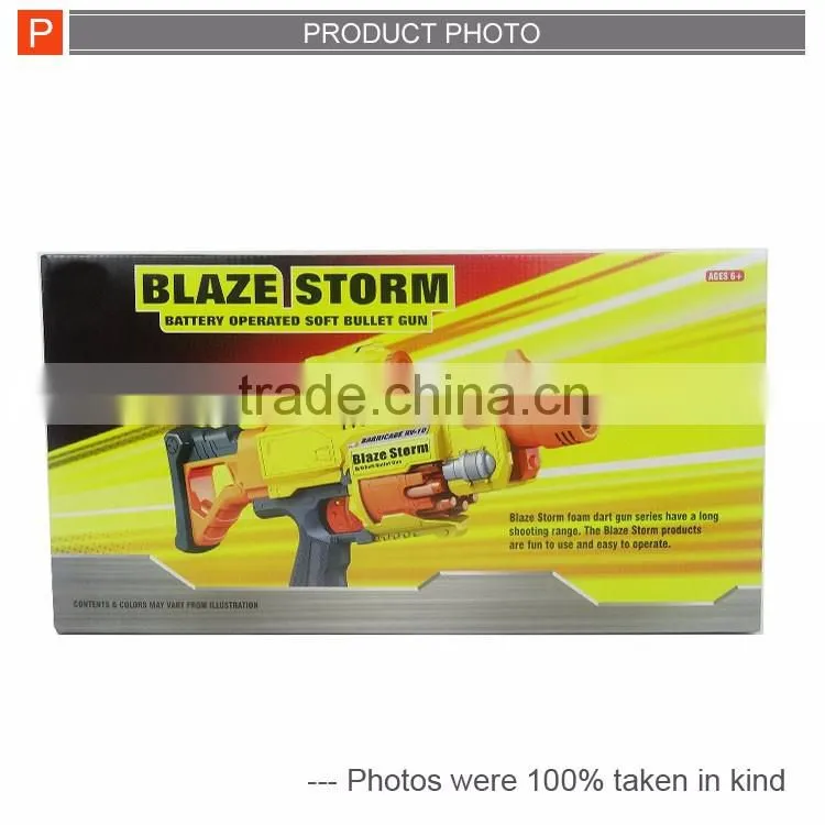 Crazy selling kids semi-automatic air soft military gun toy for sale
