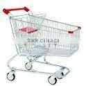 Metal kitchen basket trolley