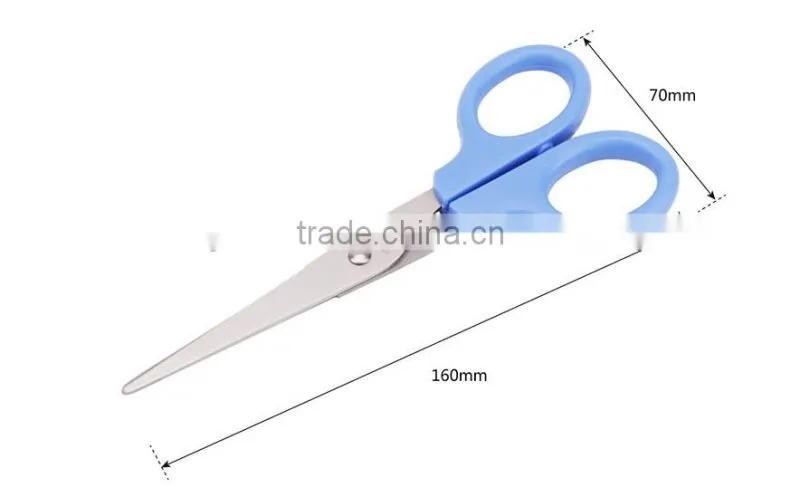 Deli Stainless steel scissors for Office Supply Model 0605 pink