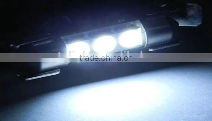 Automotive parts led festoon dome light, 3SMD 5050 factory low price car interior lights