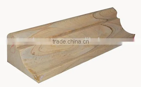 Volakas stone line stone chair rail moulding