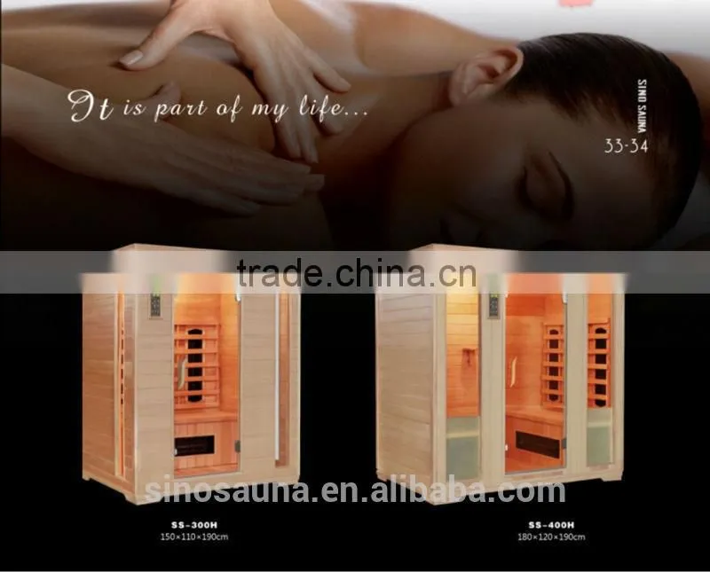 Best quality far infrared sauna available in health clubs and spa equipment