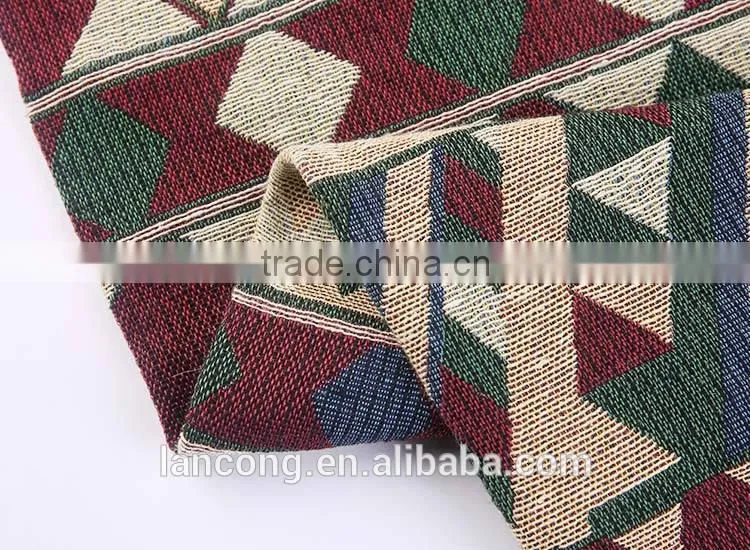 Shaoxing supplier Most popular Soild polyester geotextile sofa fabric