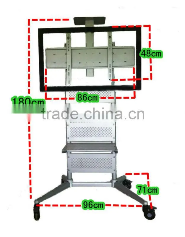 TV LCD 3d TV cart computer cart