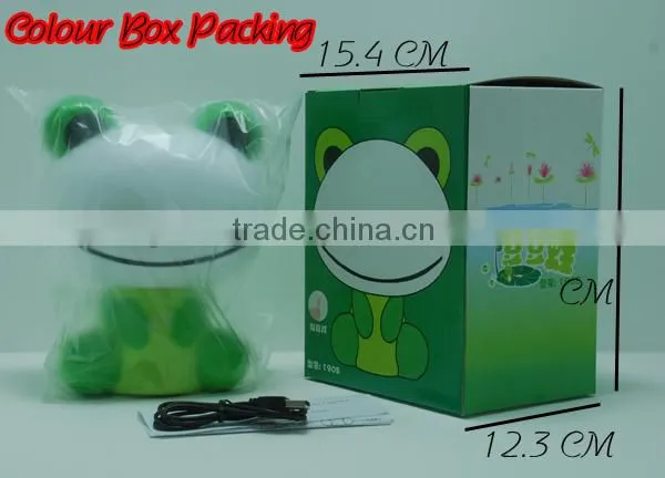 2014 The Popular Frog LED Lamp For Family/Touchable Lamp, eye protection Night Light / desk lamp.
