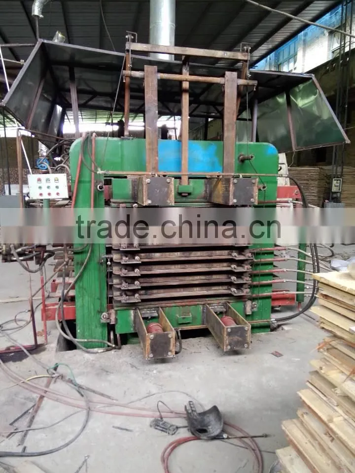 4x8ft Block board Melamine Lamination Hot Press
