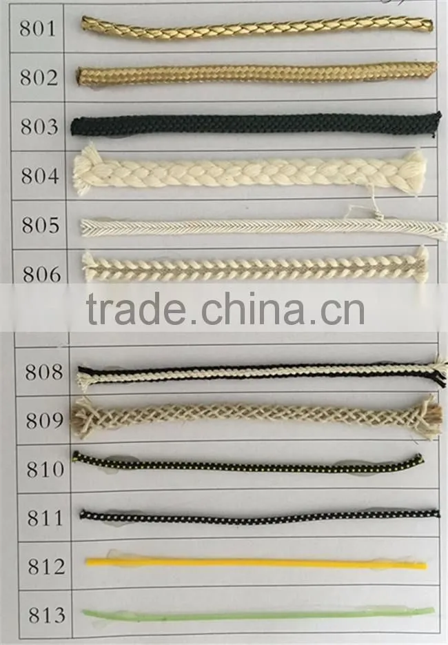 Wholesale High Quality 1.5mm Simulation Cotton Double-Color Twisted Rope