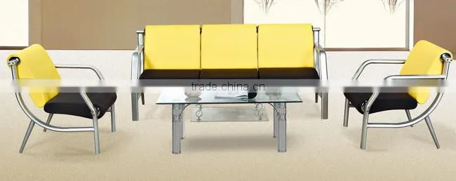 TZ-B01 Metal Frame Waiting Sofa for Office Reception