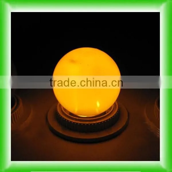 LED G40/G45 bulbs blue/pink/warm white/orange/white etc