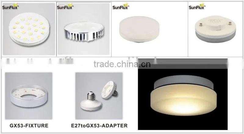 5630 SMD 4W GX53 led cabinet spot light