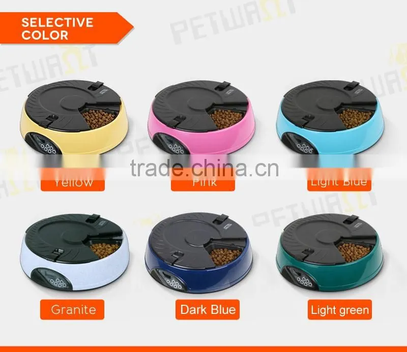 6 Meals LCD Automatic Pet Feeder