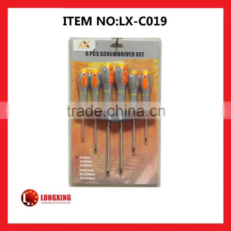 Factory Supply best selling promotion 6 pcs multi-function screwdrivers set