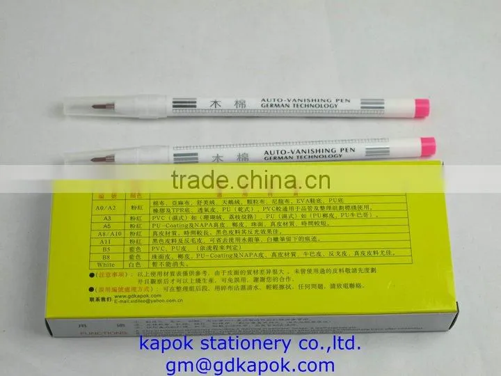 Auto-vanishing pen