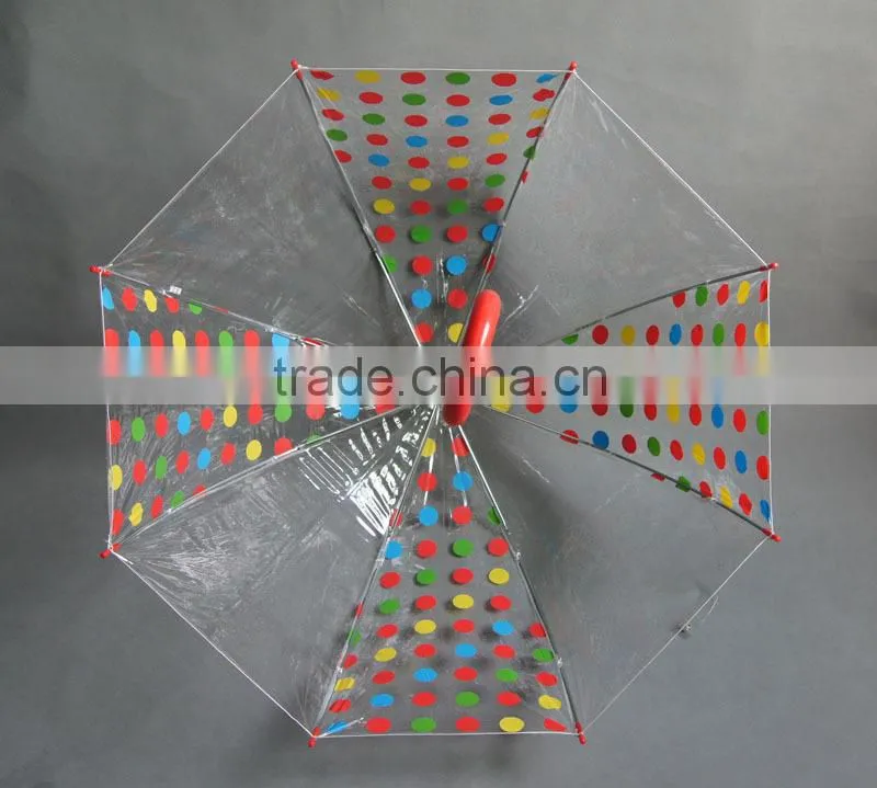 transparent umbella 2015 oem umbrella wedding decoration from China manufacturer