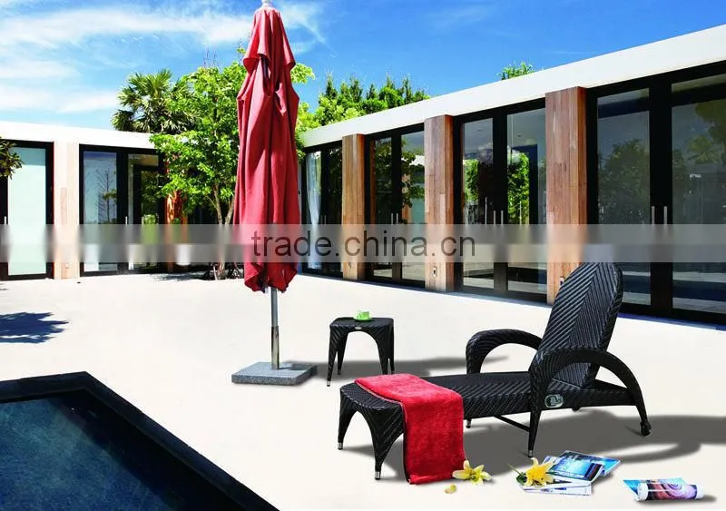 Modern 4 Piece Patio Wicher Sofa Rattan Sofa Couch Set 6422