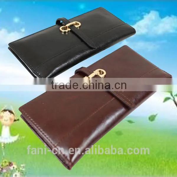 Hot selling fancy ladies genuine leather ladies party hand clutch purse with high quality