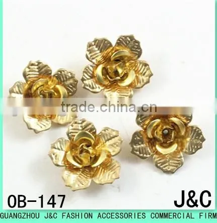 The latest summer sandals ornaments copper flower