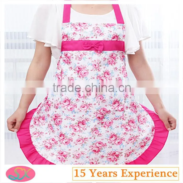 China Manufacturer low price kids painting silicone apron