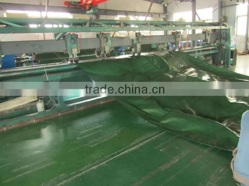 160gsm striped rain fly pe tarpaulin