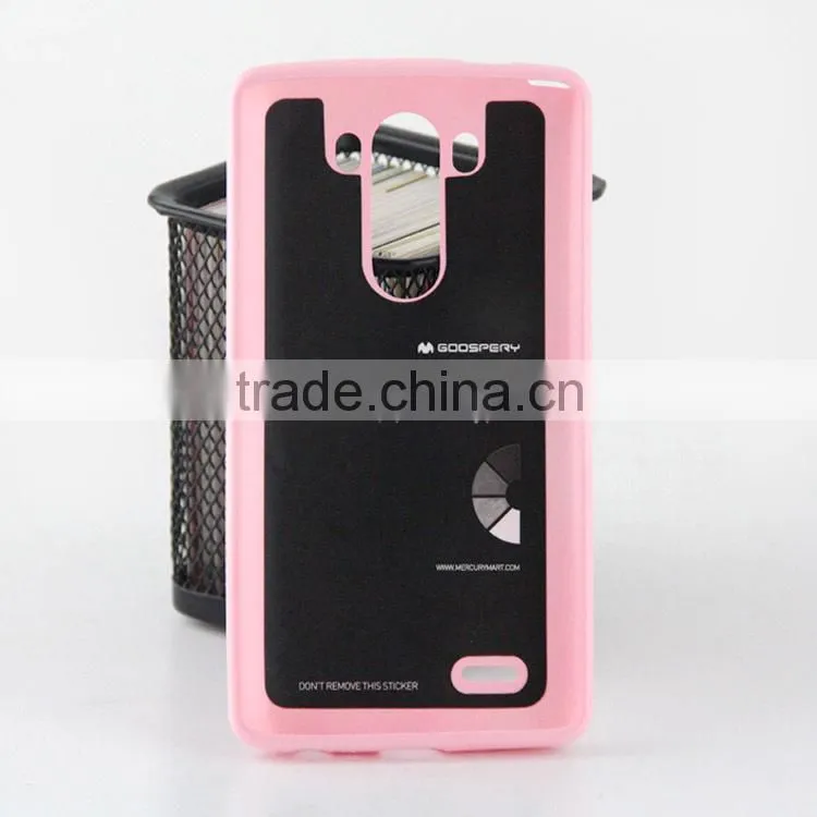 For LG G3 TPU Jelly case, Mercury soft cases cover for LG G3 D859 Smart mobile phone