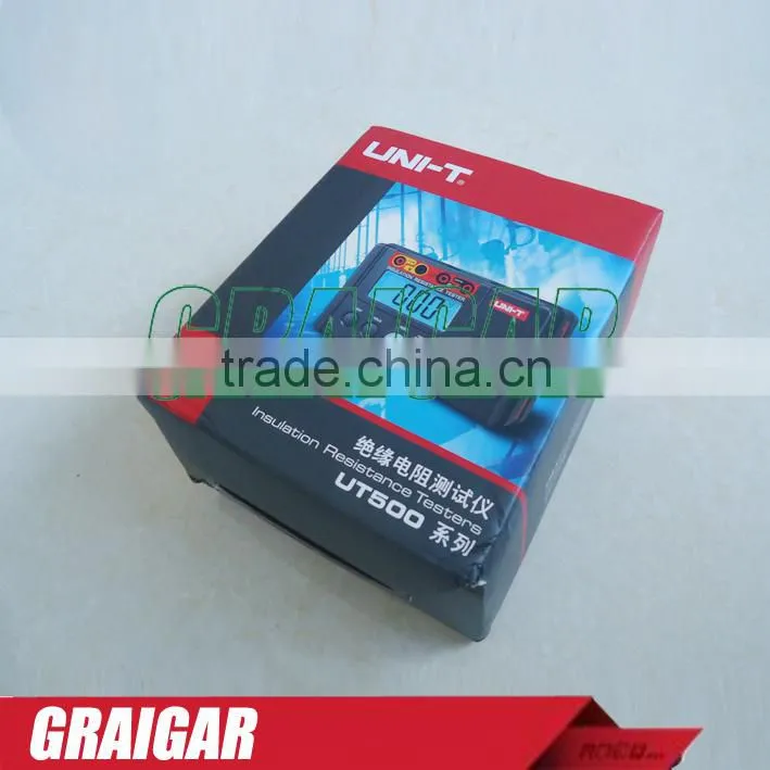 Digital Insulation Resistance Meter UT501A ,0-1000V , up to 5.5G ohm Multi-function Ohm Tester