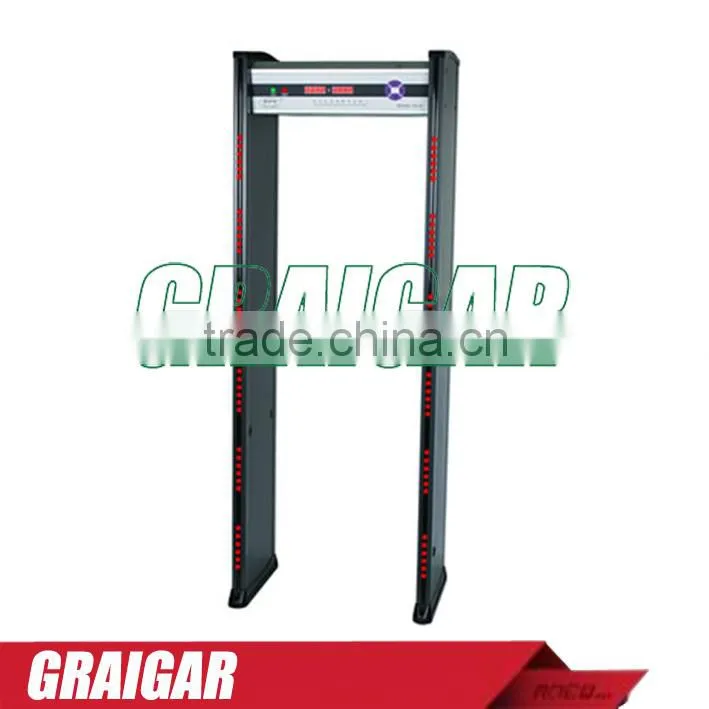 NEW JH-4 gate management authority of the metal detector door LED display quality certificate of inspection report