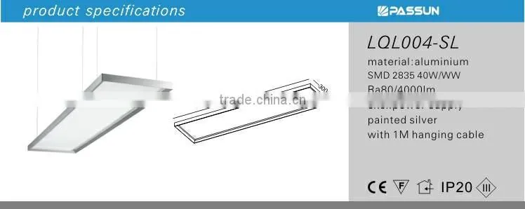 2016 main product led panel light / led pendant light