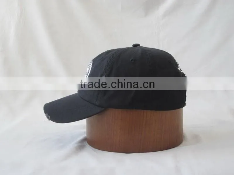 High Quantity promotional black baseball cap