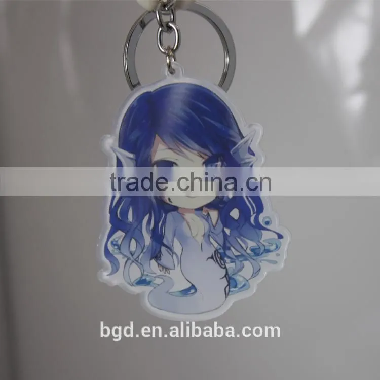 Custom souvenir anime keychain buckles