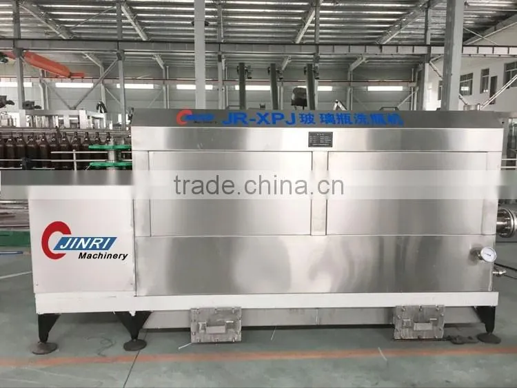 recycle glass bottle washing/washer/rinsing/rinser line